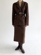 Vintage Solid Lapel Suit